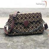 PU printed net sling bag, trendy women's bag from India
